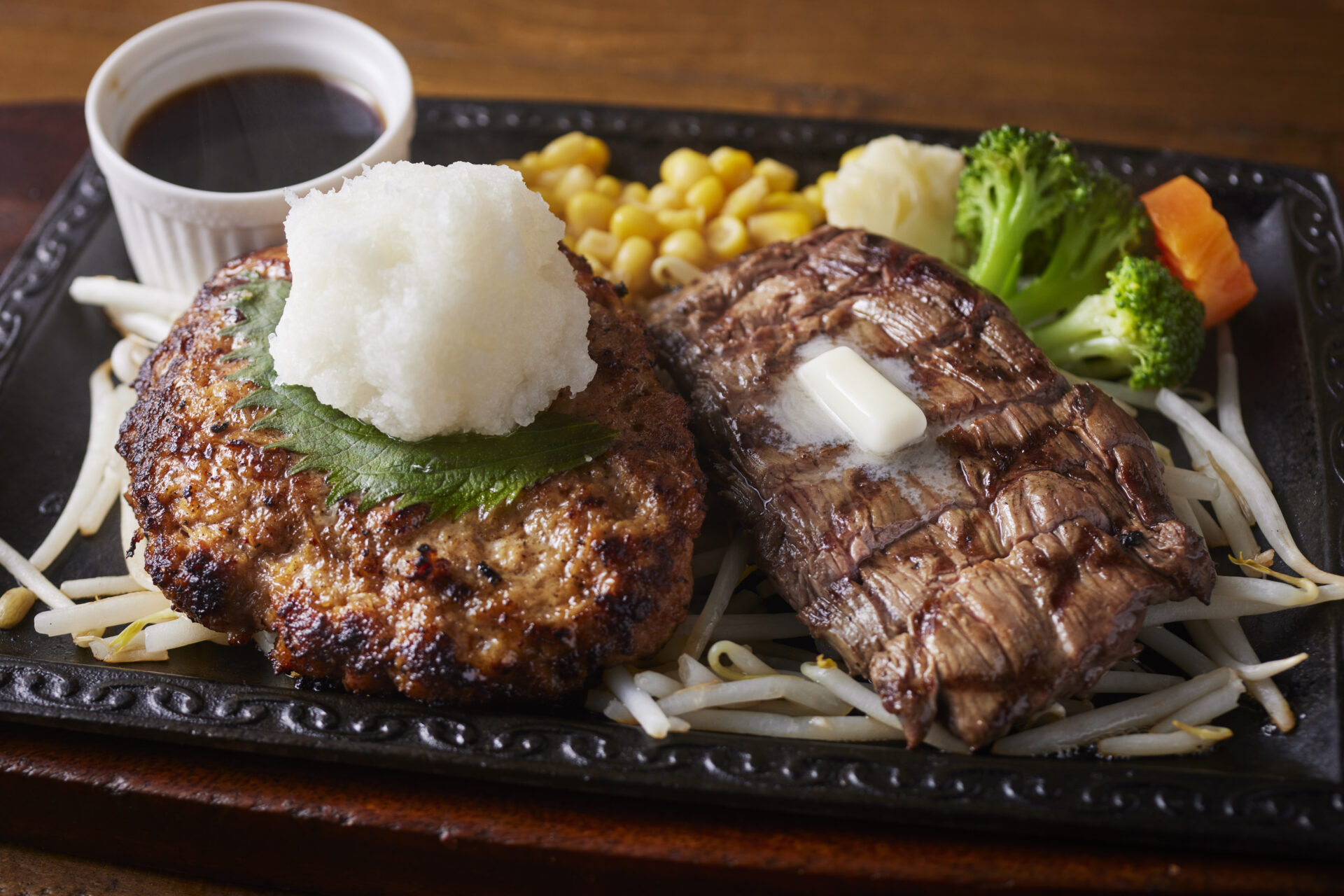 真心ハンバーグ定食